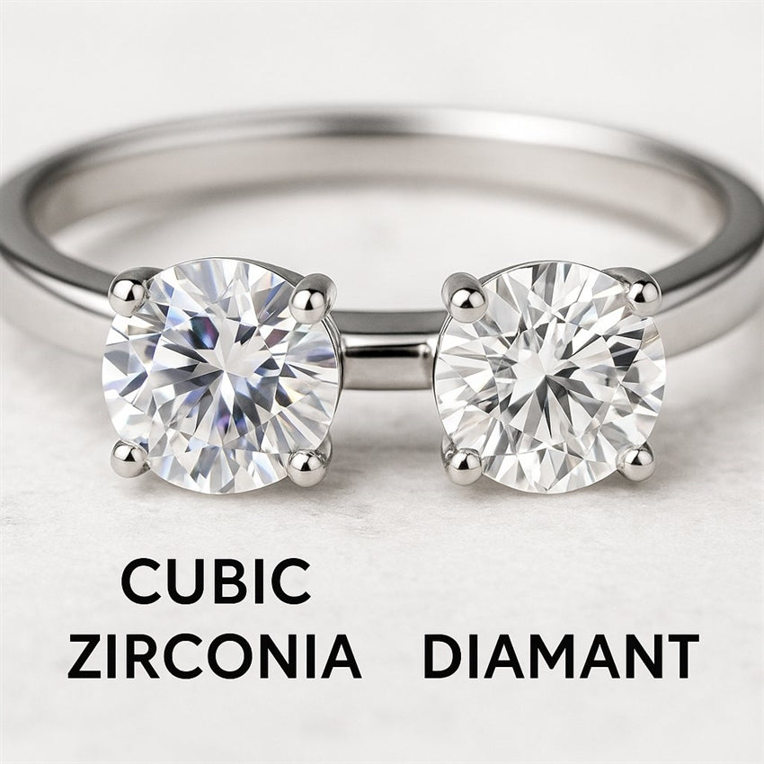 Hvad er cubic zirconia – og hvordan adskiller det sig fra diamanter?