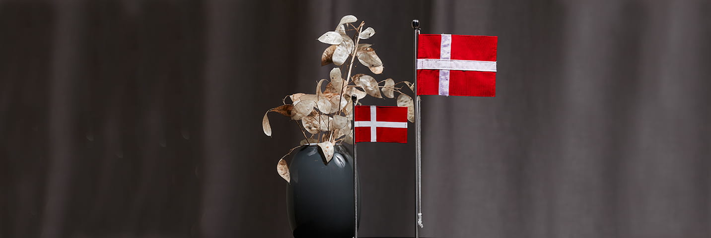 Hvad er mere festligt end et flag på boret til fødselsdagen
