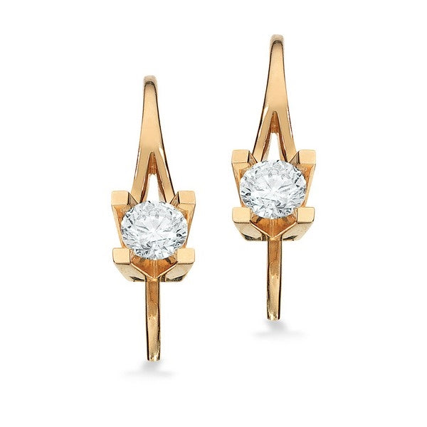 Kleopatra Diamant øreringe i 14 kt guld