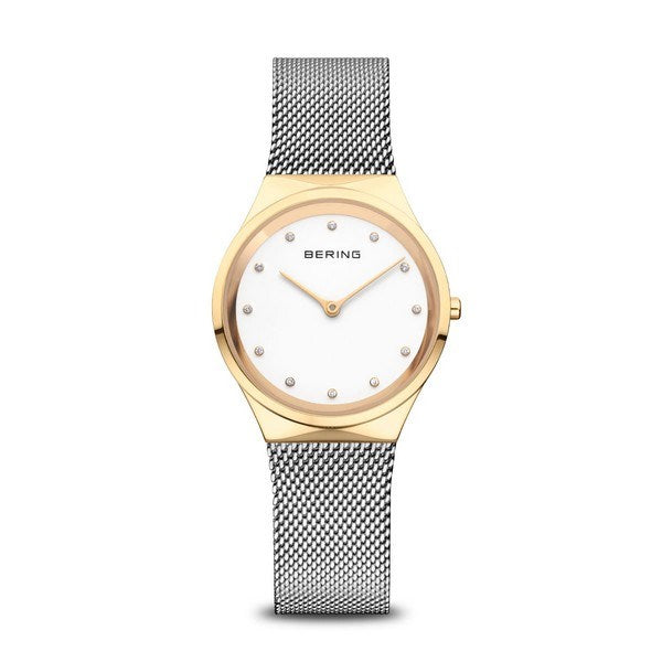 Bering - Classic dameur med hvid urskive