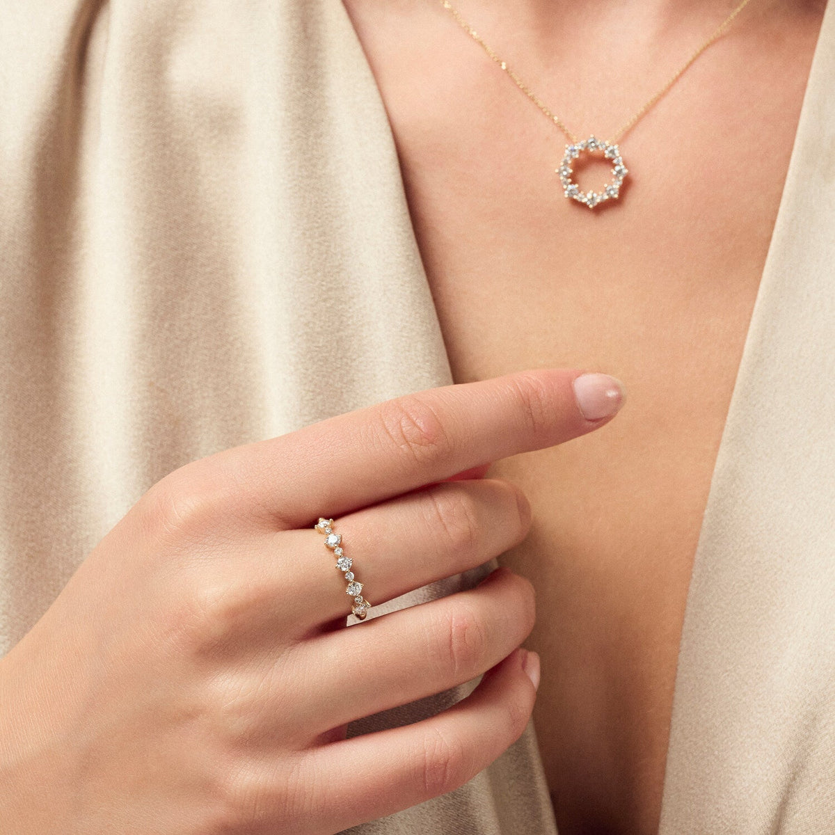Sif Jakobs Brina diamantring 0,50 ct i guld, billede 5