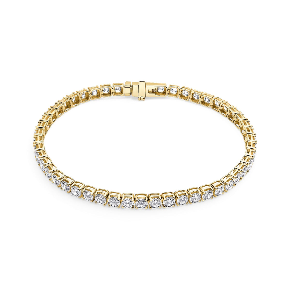 Sif Jakobs Diamante tennisarmbånd i 14 kt guld med lab-grown diamanter