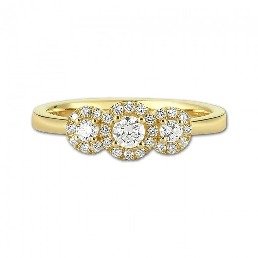 Cordelia Diamant ring i 14 kt guld A2136 041
