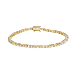 Aagaard tennisarmbånd i 14 karat guld med lab-grown diamanter på ca. 0,96 ct TW/VS