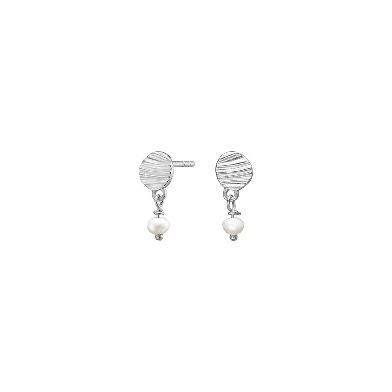 Nordahl Jewellery - Ørestikkere i sølv RIPPLES52