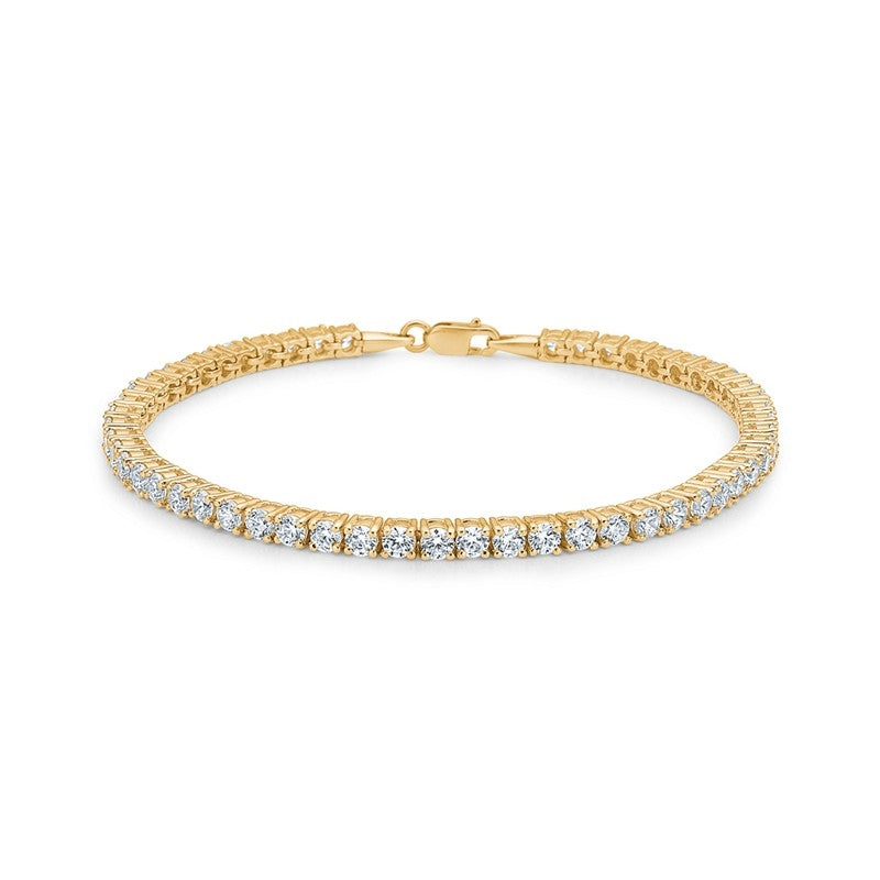 TENNIS armbånd i 8 kt guld fra Mads Z 3357005