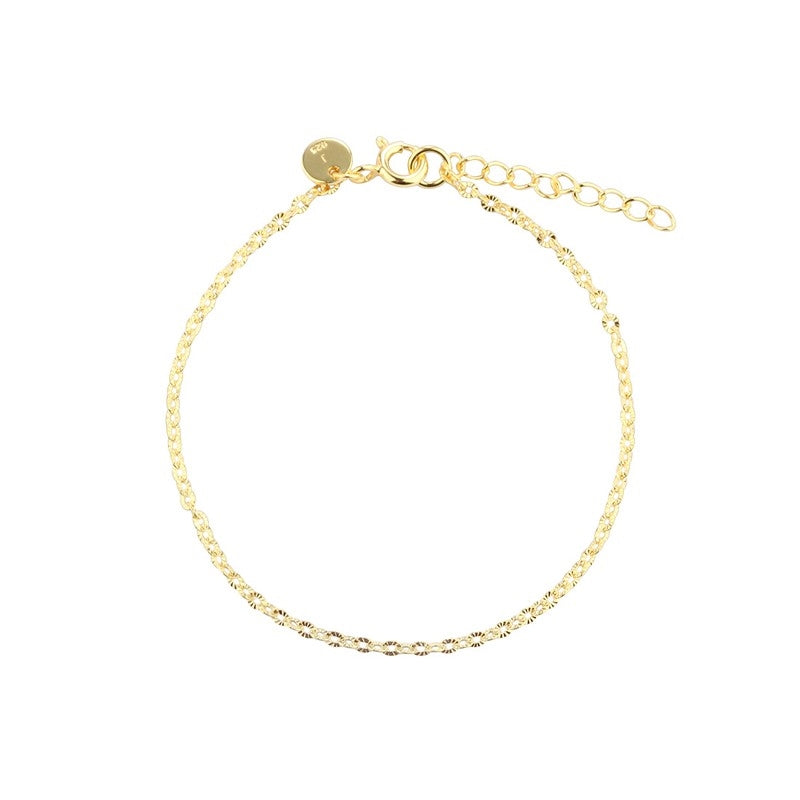 Aqua Dulce - Fancy Bracelet i forgyldt sterlingsølv