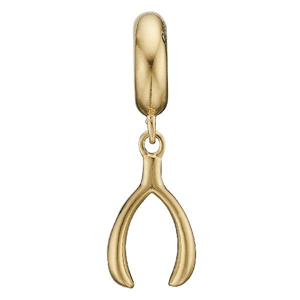 Christina Collect - WISHBONE forgyldt charm 623-G219