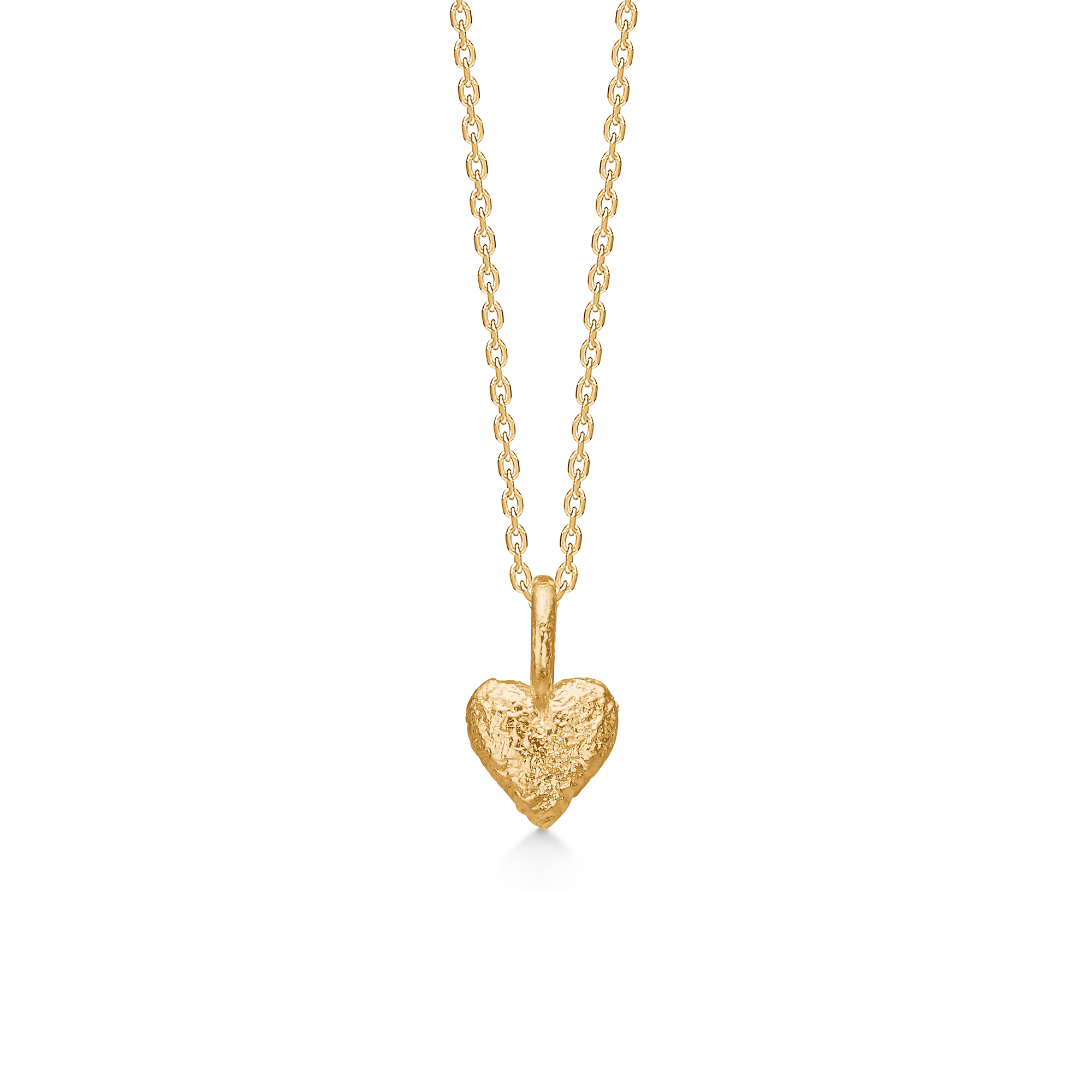 Amour Heart halskæde i forgyldt sølv, Studio Z