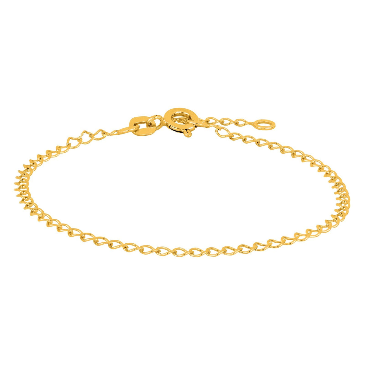Siersbøl klassisk armbånd i 8 karat guld med enkelt og tidløst design