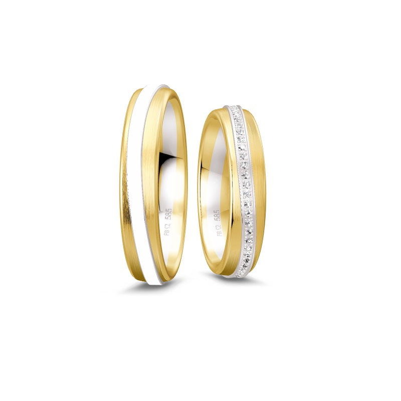 Breuning Renaissance tofarvet 58 diamanter