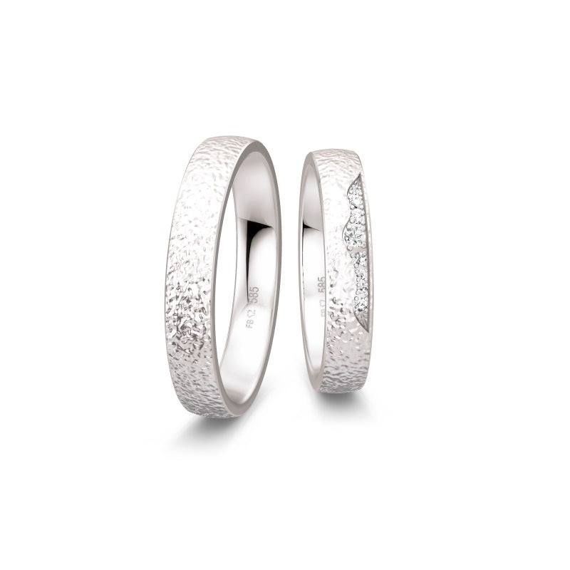 Breuning Renaissance hvidguld 8 diamanter 0,089 ct