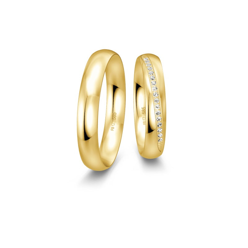 Breuning Renaissance guld 17 diamanter 0,094 ct