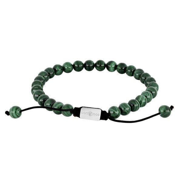 Son of Noa - SON Herrearmbånd i malakit stål 889 007