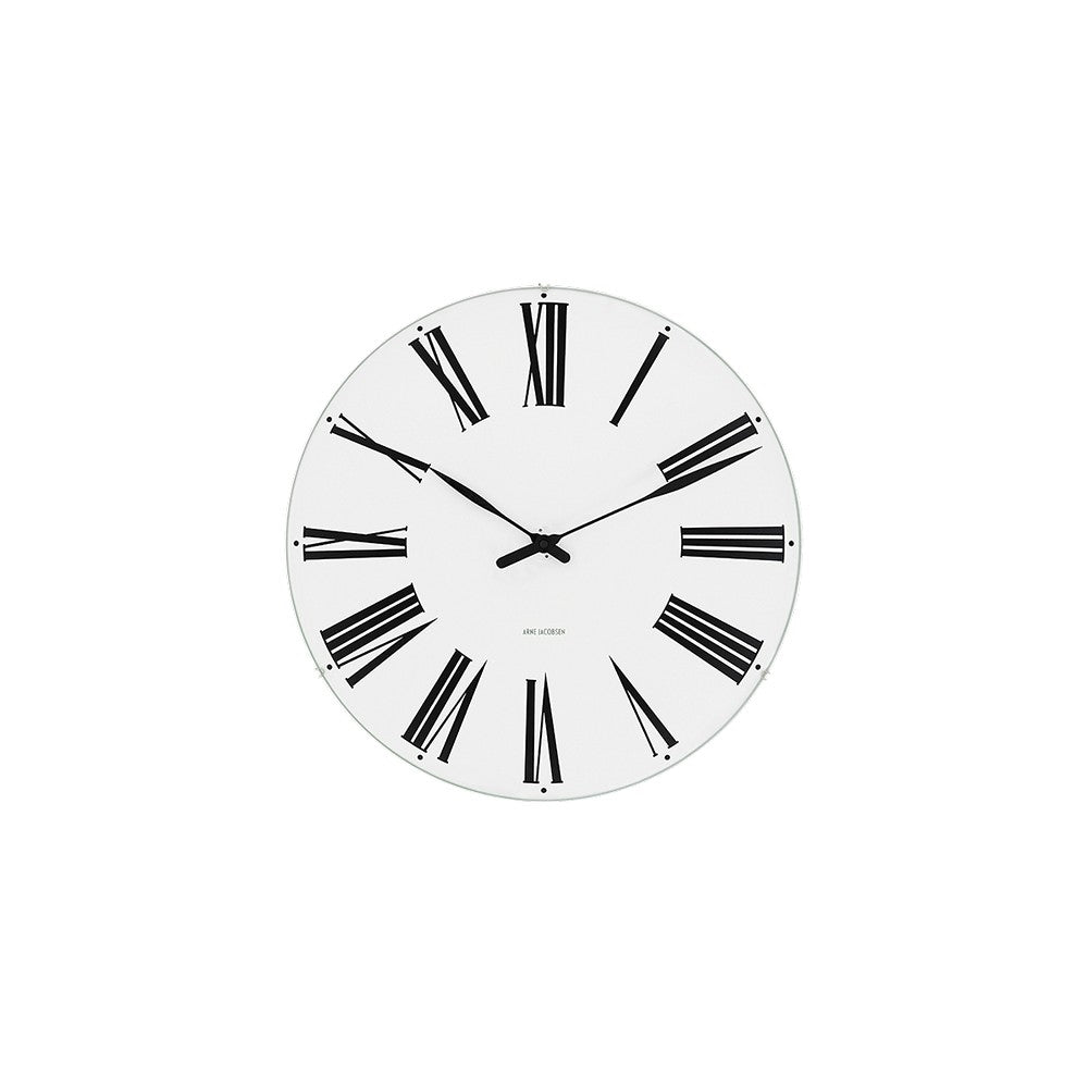 Arne Jacobsen - Roman Vægur - Vælg mellem 4 størrelser