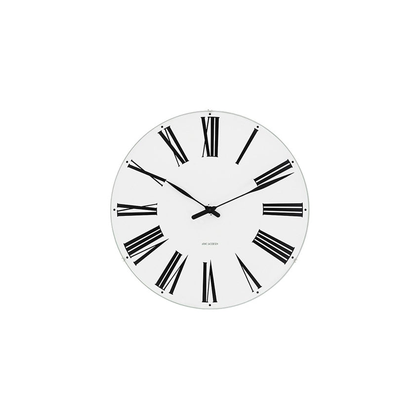 Arne Jacobsen - Roman Vægur - Vælg mellem 4 størrelser