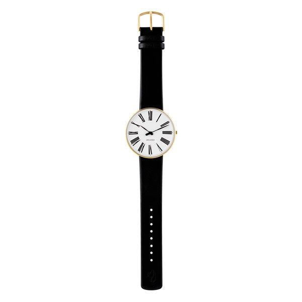 Arne Jacobsen Forgyldt Roman ur Ø40 mm 53308-2001G