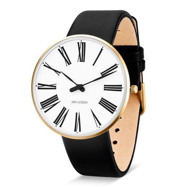 Arne Jacobsen Roman ur med IPG forgyldning
