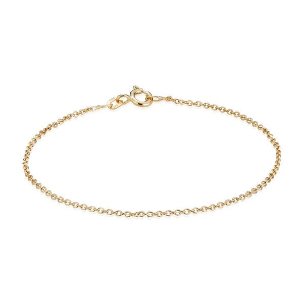 Anker Rund - Armbånd i 14 kt. guld