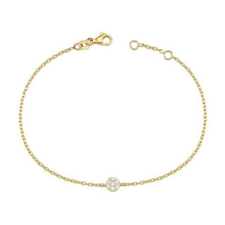 Flora Diamant armbånd i 14 karat Guld fra Nuran