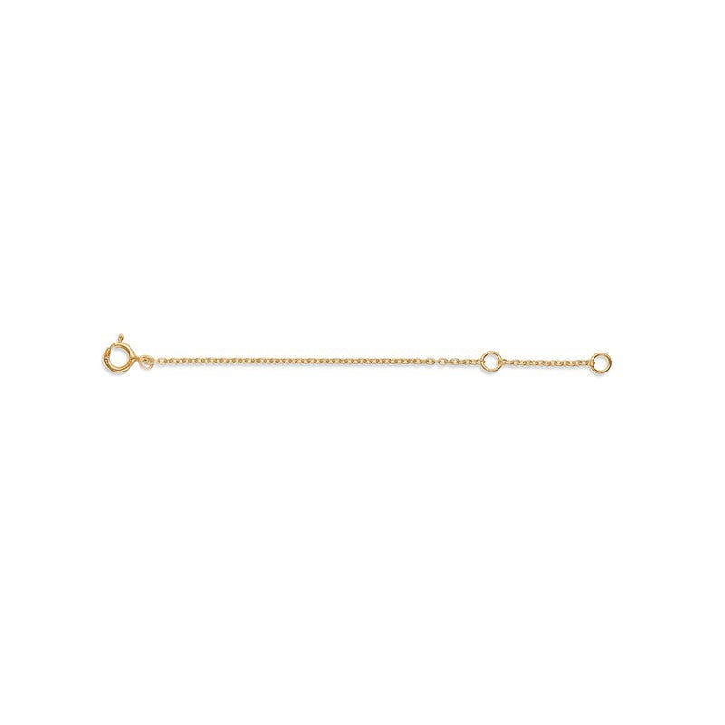 Enamel Anklet Extender Cable er et lille stykke kæde i guldbelagt sterlingsølv