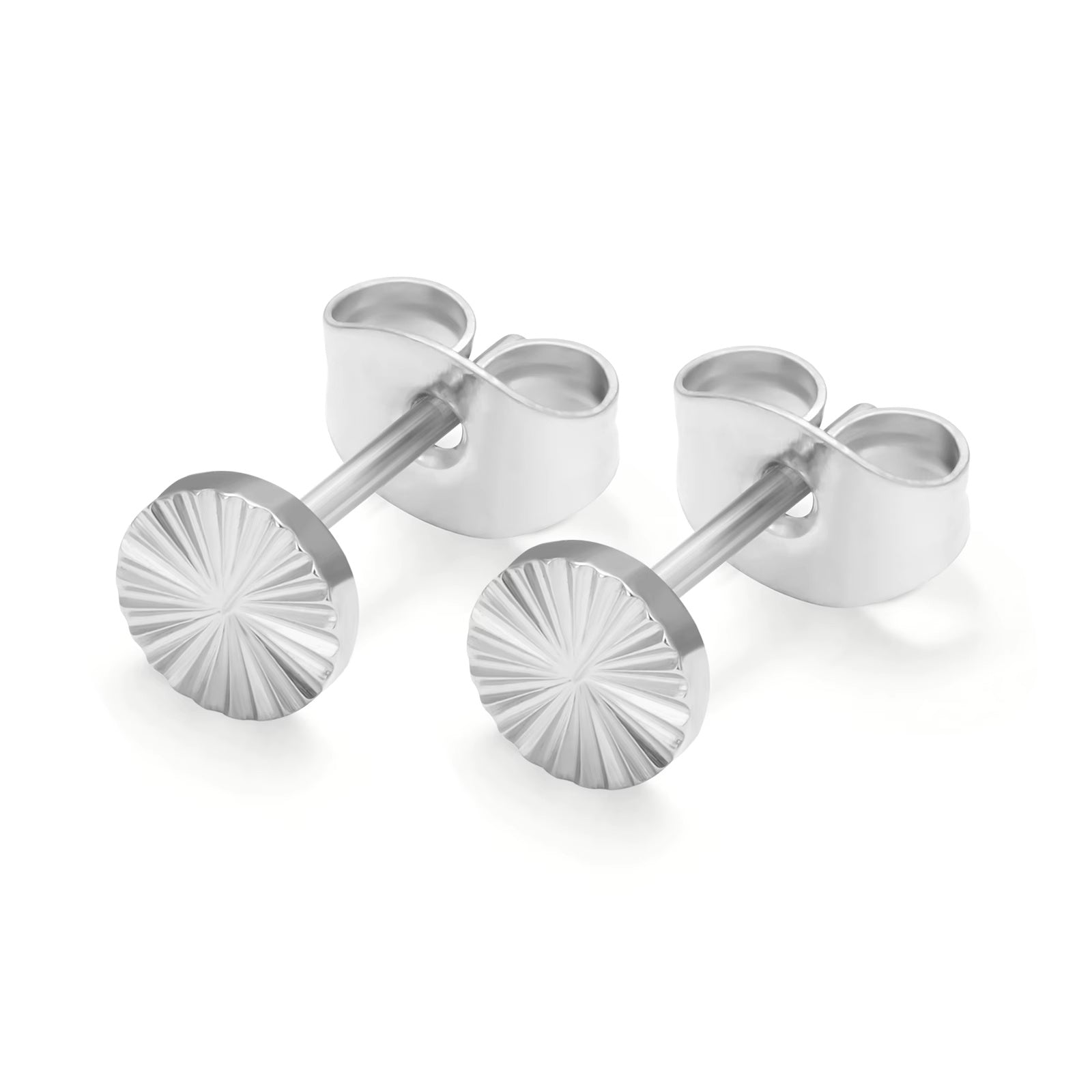100% Titanium ørestikker 3mm