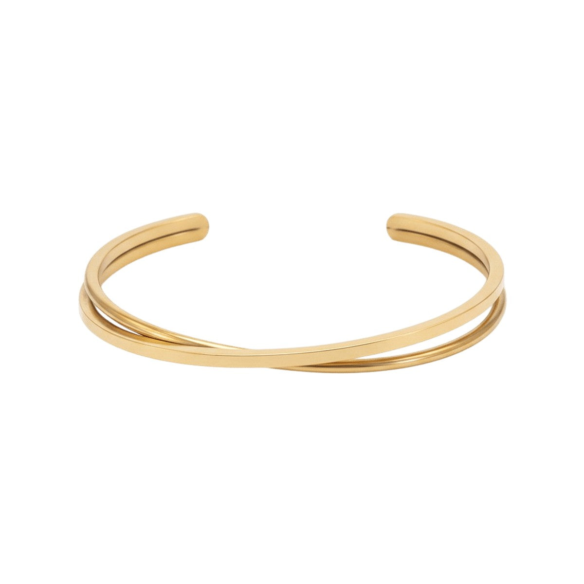 Olympia Bangle i forgyldt stål af Jane Kønig 1