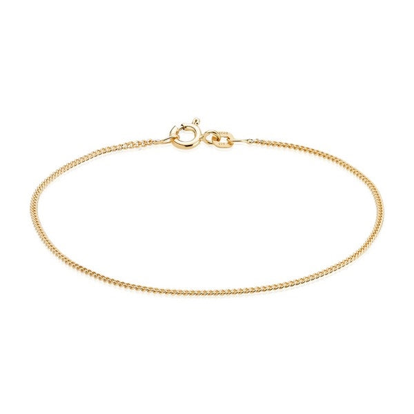 Panser Facet Armbånd i 8 kt. guld