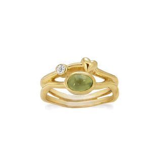 Rabinovich - Rainforest Dew ring forgyldt 80220369