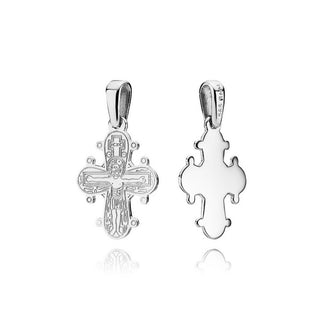 BNH Dagmarkors i sterlingsølv – klassisk dansk vedhæng på 15x13 mm