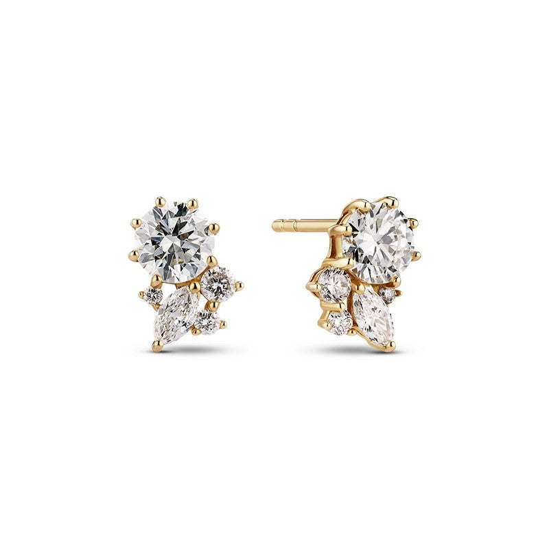 Lovere diamant øreringe i 14 kt guld m 0,93 ct Sif Jakobs