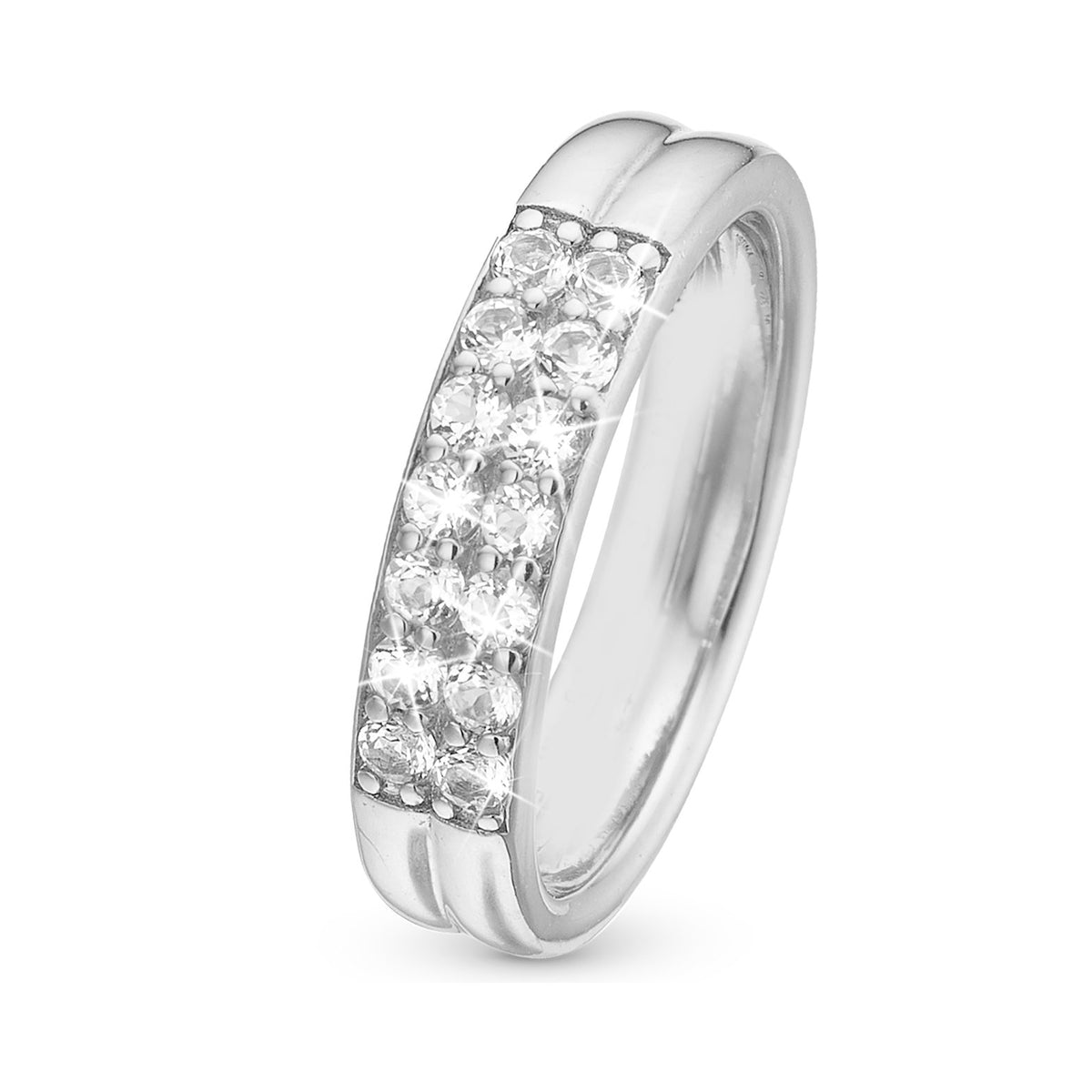 Christina Eternity Sparkle ring i sølv med zirkonia
