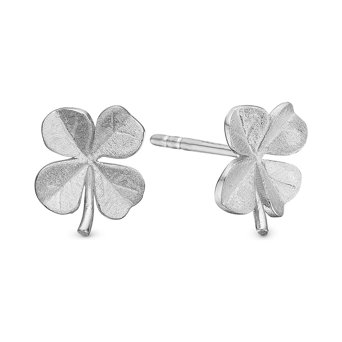Christina Four Leaf Clover øreringe i sølv