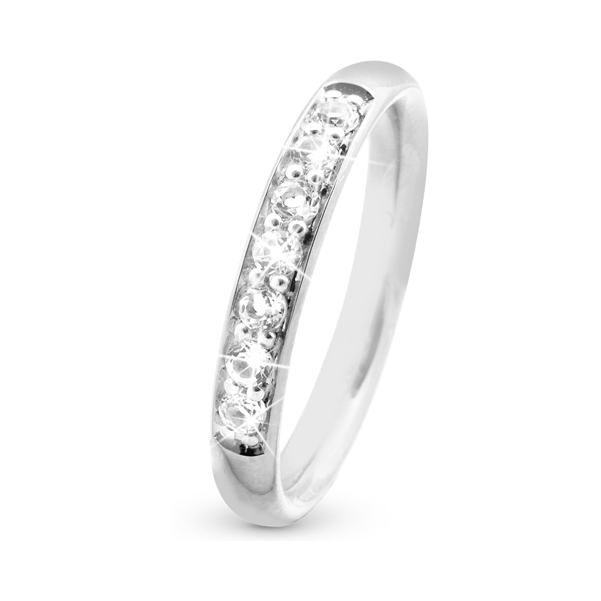 Christina Queen ring i sølv med zirkonia