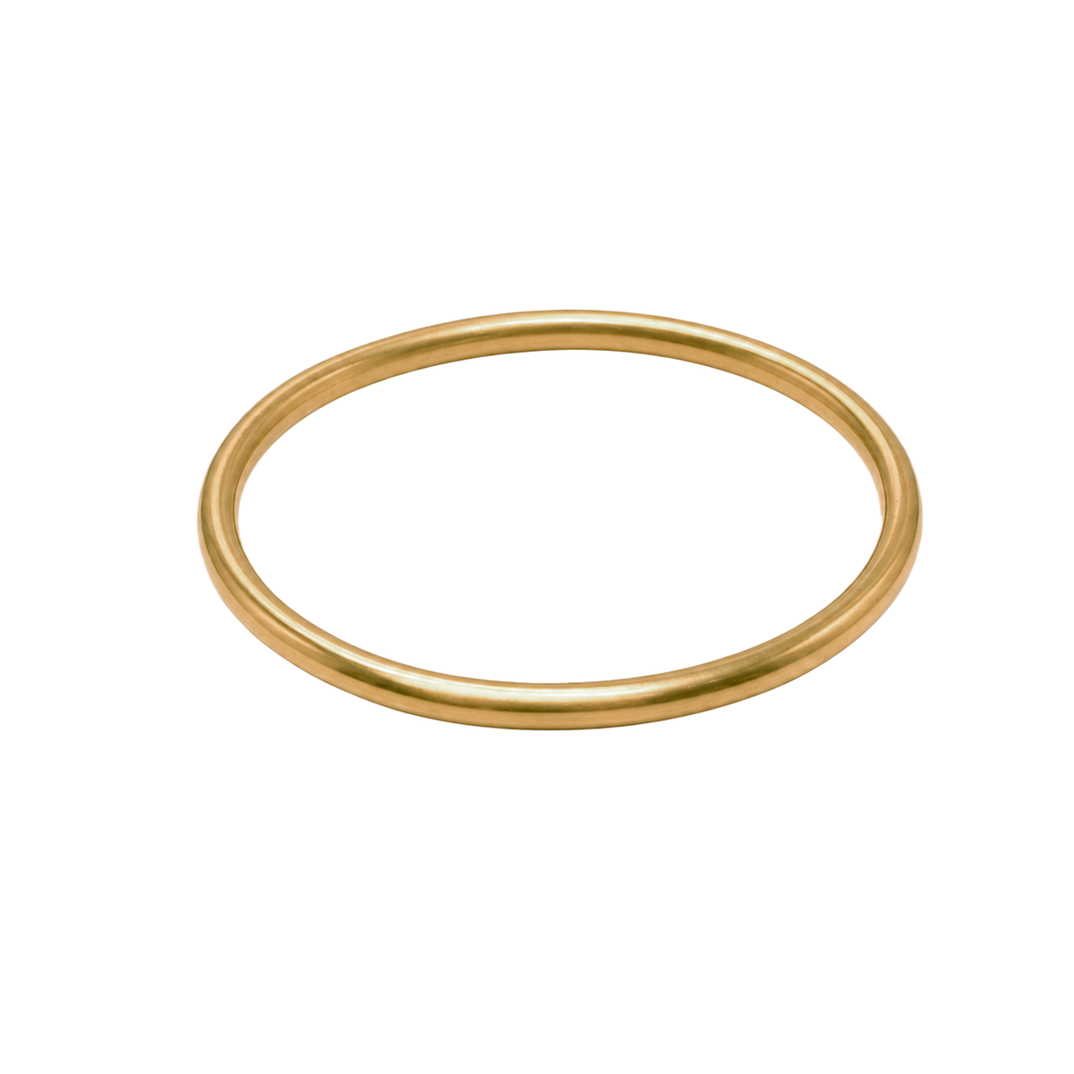 Jane Kønig Simple Bangle armring i forgyldt stål