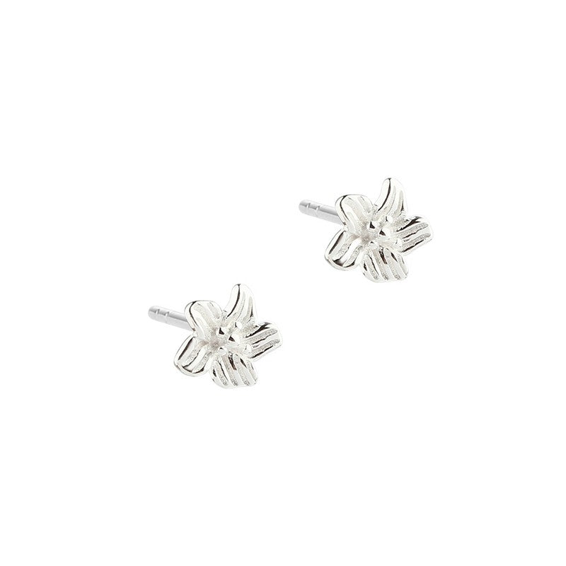 Aqua Dulce - Jasmin Small Earstud i sterlingsølv