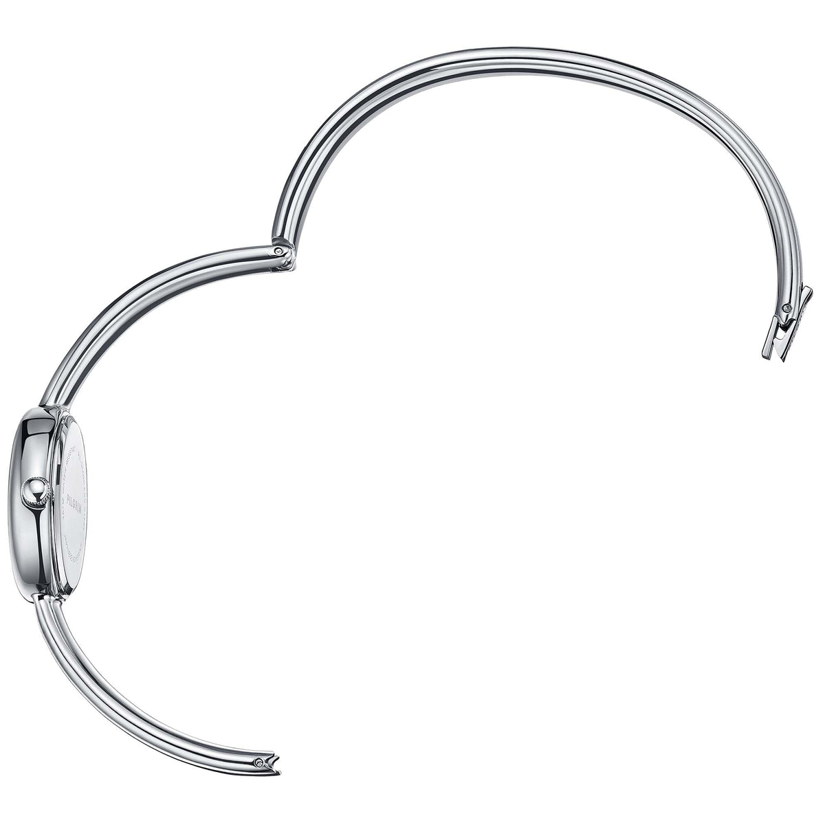Pilgrim smykkeur i stål med perlemorsskive og armbånd, åben