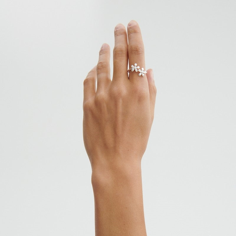 Pernille Corydon Wild Poppy ring i sølv - Shop her 2