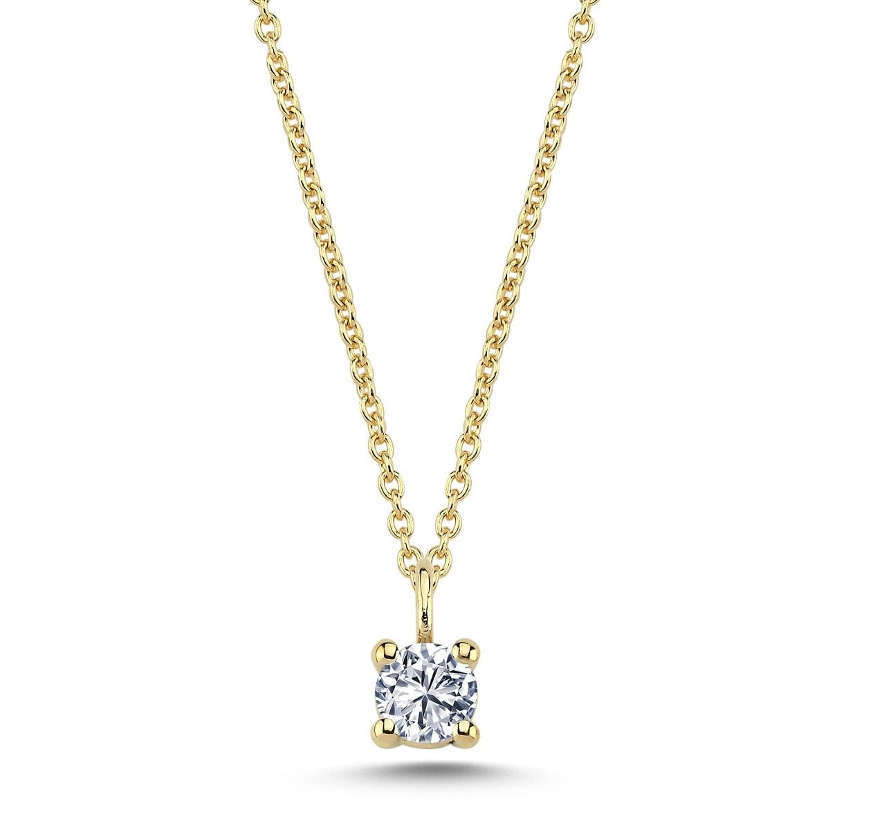 The One Diamant vedhæng i 14 kt. guld med 0,07 - 0,38 carat