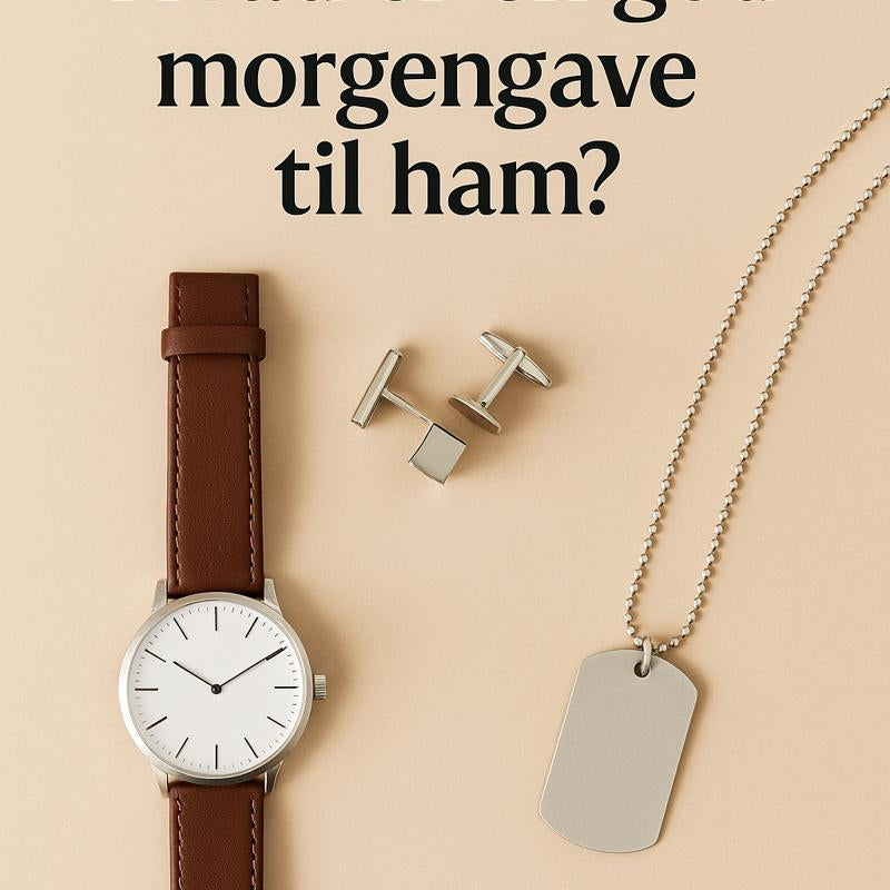 Hvad er en god morgengave til ham?
