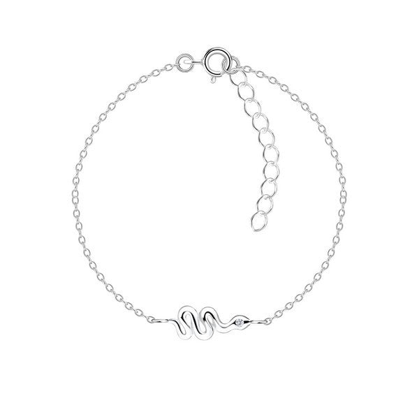 Armbånd i sølv med slange | BB221879