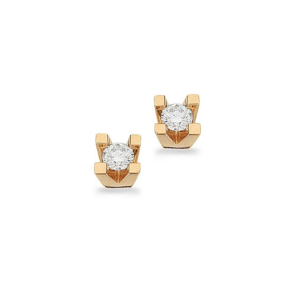 Kleopatra Ørestikker i 14 kt. guld med 0,10ct.-0,50ct. diamanter