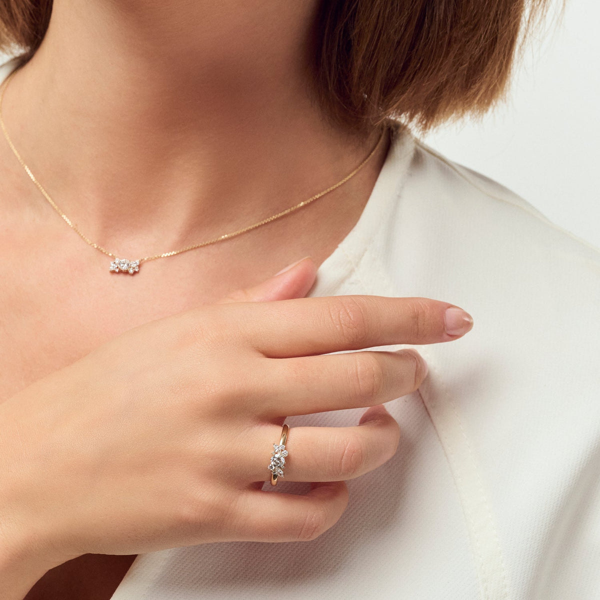 Sif Jakobs Lovere diamantring 0,58 ct i guld, billede 3