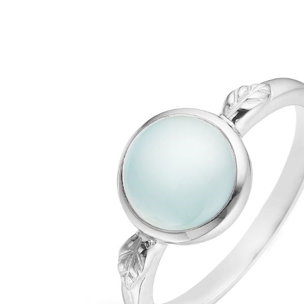 Christina Collect - BLUE CHALCEDONY i sølv 3.26.A closeup