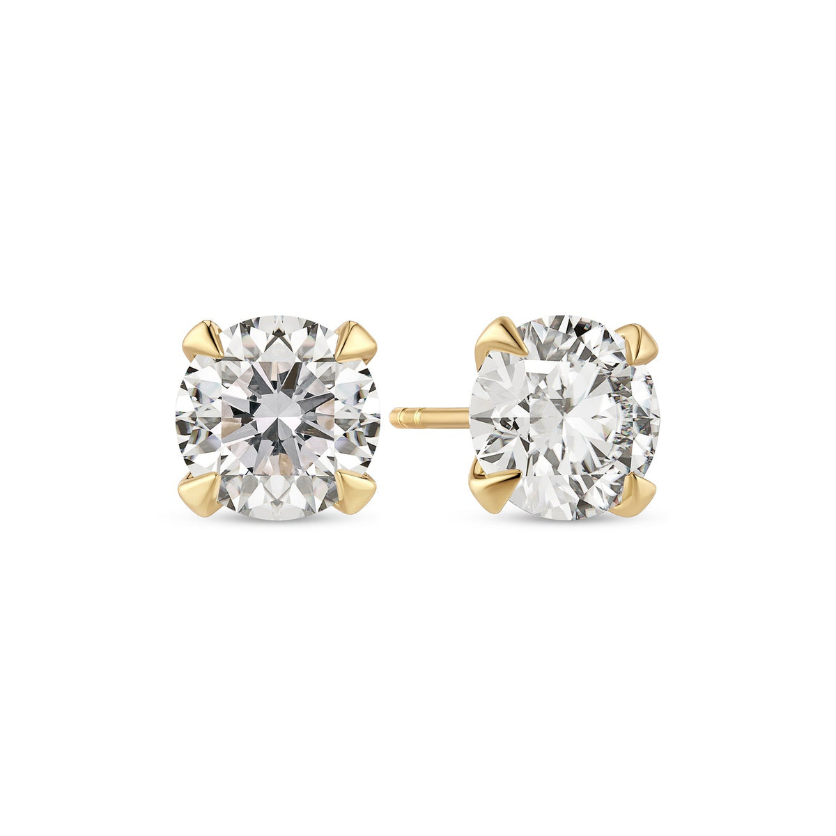 Sif Jakobs Venice solitaire øreringe 1,50 ct i 14 kt guld med lab-grown diamanter