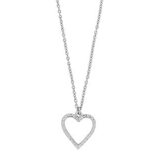 Nordahl Jewellery - SUPERHERO52 sølv halskæde m. hjerte**