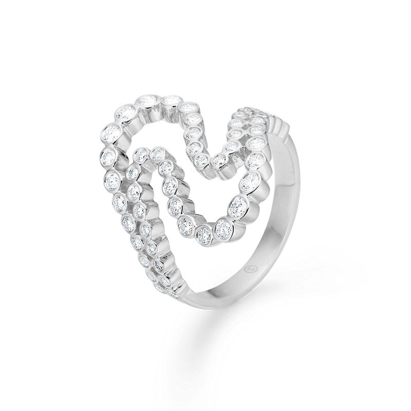 Mira ring i sterlingsølv fra Mads Z 2146129