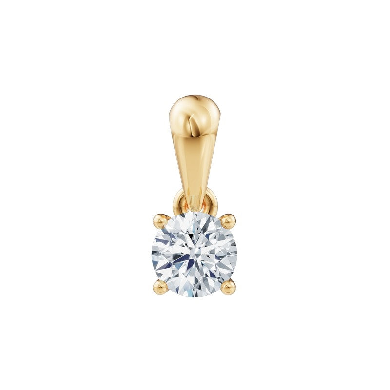 LUXURY Vedhæng i 14 kt guld med lab-grown diamant 0,25-1,0 ct