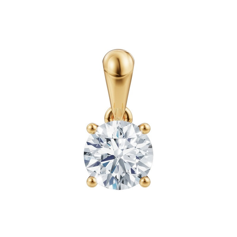 LUXURY Vedhæng i 14 kt guld med lab-grown diamant 0,25-1,0 ct
