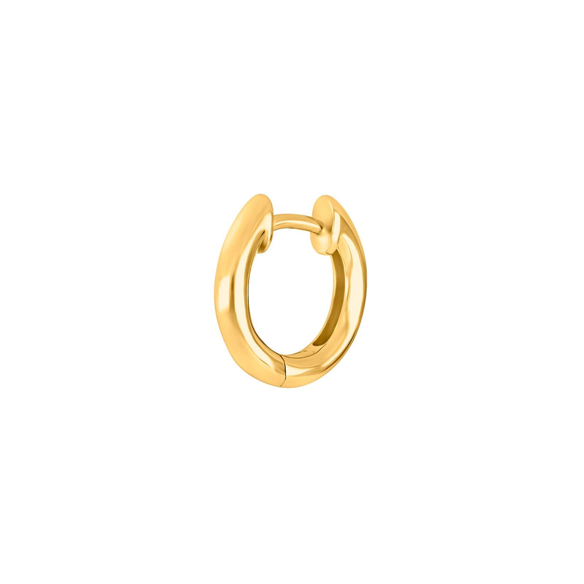Nordahl Andersen Son of Noa creol i forgyldt sølv, klassisk rund design på 12 mm til mænd